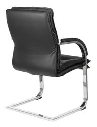 Кресло Бюрократ T-9927Sl-Low-V, кожа, до 120кг, черный