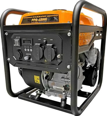 Отзывы на Бензиновый генератор CARVER PPG -4500I, 220/12 В, 3.8кВт [01. ...