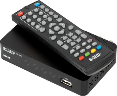 Характеристики Ресивер DVB-T2 Сигнал Эфир HD-505, черный (1121858 ...