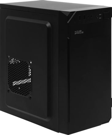 Корпус mATX KINGPRICE KPCC-MN209, Mini-Tower, без БП, черный