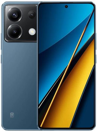 6.67" Смартфон Xiaomi POCO X6 5G 12/256Gb, NFC, AMOLED, 120Гц, 5100мAч, синий