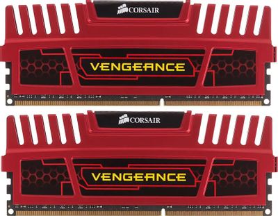 Оперативная память Corsair Vengeance CMZ16GX3M2A1600C10R DDR3 -  2x 8ГБ 1600МГц, DIMM,  Ret