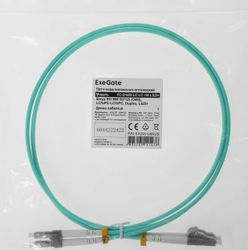 Патч-корд EXEGATE FC-D-503-LC-LC-1M-LSZH 1м, зеленый