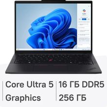 Изображение товара Ноутбук Lenovo ThinkPad T14 G5 14 IPS Intel Core Ultra 5 135U 16ГБ SSD Windows 11 Pro