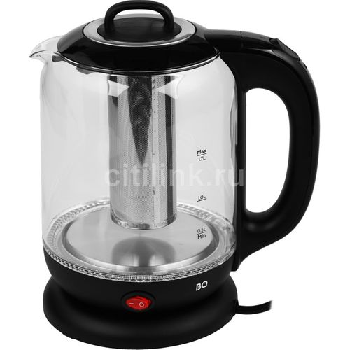 Чайник электрический BQ KT1701G, 1.7л, стекло
