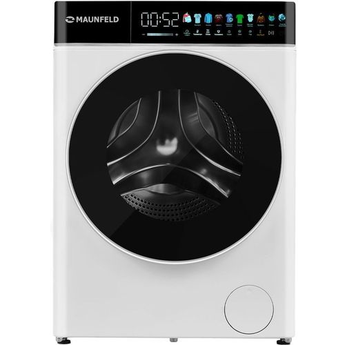 Стиральная машина MAUNFELD MFWD1295WH05, с фронтальной загрузкой, 9кг, 1200об/мин, с паром, с сушкой, инверторная