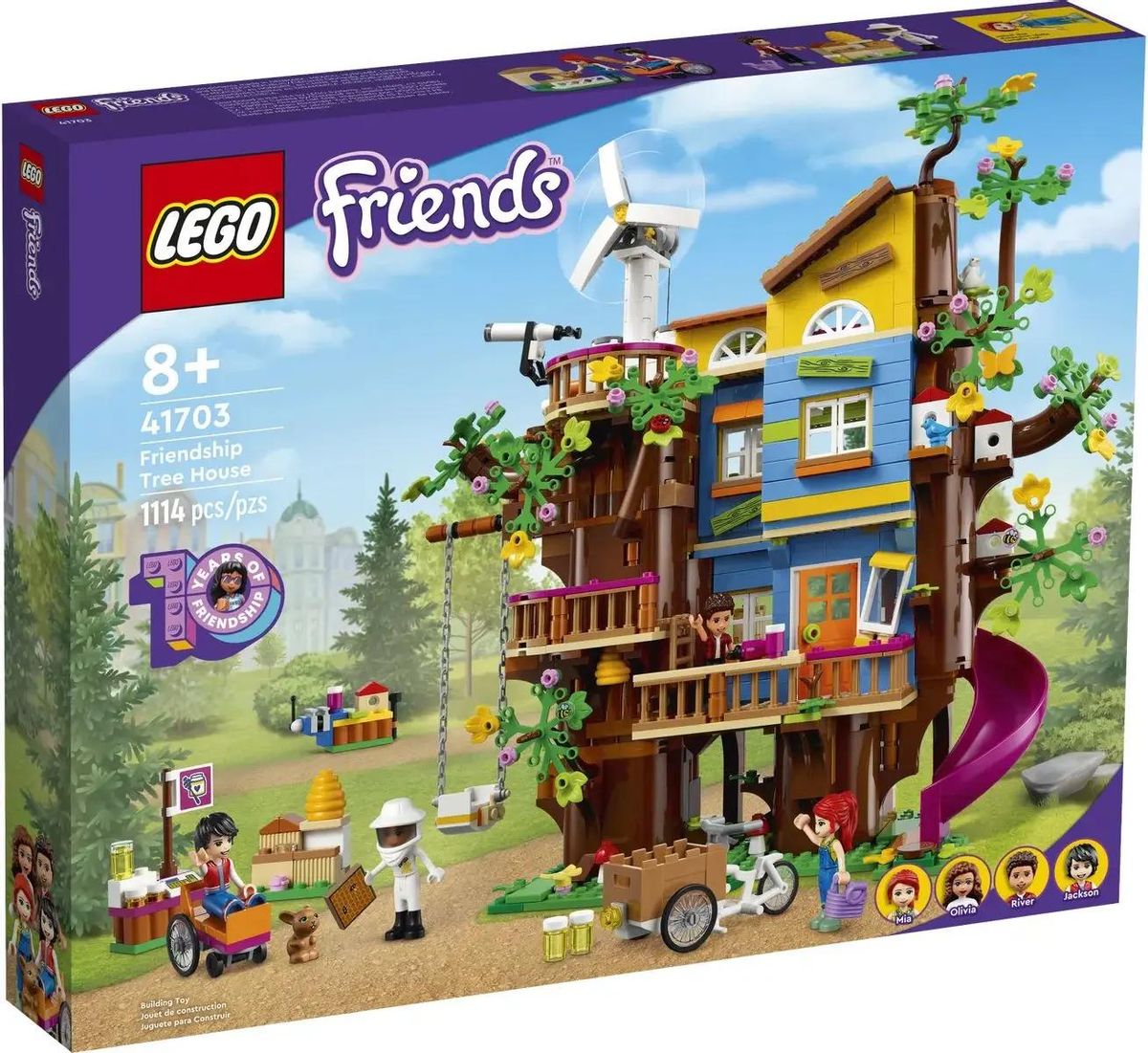 Инструкция, руководство по эксплуатации для конструктор Lego Friends Дом  друзей на дереве, 41703 (1660673) - скачать Ситилинк
