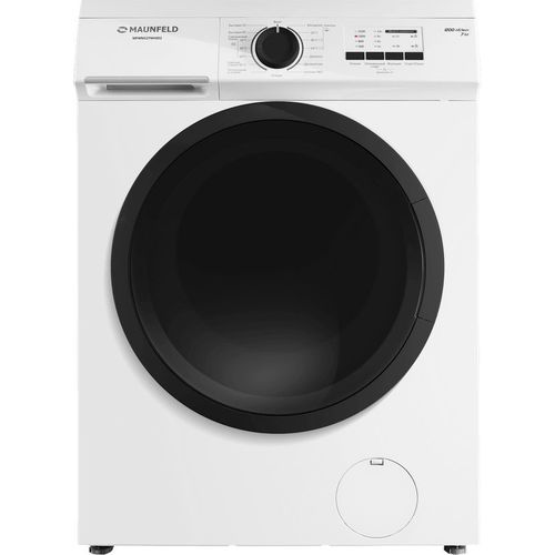 Стиральная машина MAUNFELD MFWM127WH052, с фронтальной загрузкой, 7кг, 1200об/мин