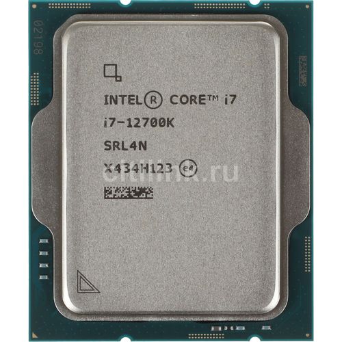 Процессор Intel Core i7 12700K, 3.6ГГц, 12 ядер, LGA 1700, OEM [cm8071504553828 srl4n]