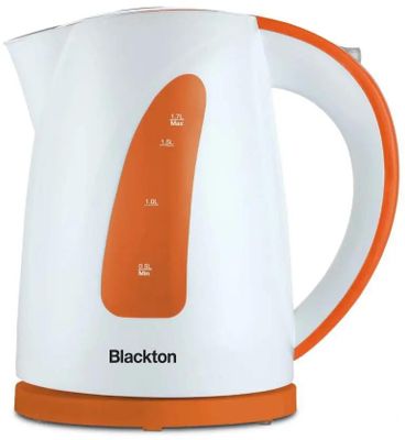 Чайник электрический BLACKTON Bt KT1706P, 2200Вт, белый и оранжевый ...