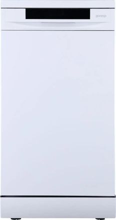 Посудомоечная машина Gorenje GS541D10W, узкая, напольная, 44.8см, загрузка 11 комплектов, белая