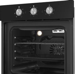 Духовой шкаф электрический HOMSAIR OEF606BK,  60л,  черный