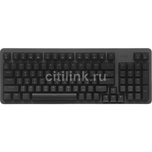 Клавиатура Logitech K848, проводная, USB, механическая, черный [920-013904]