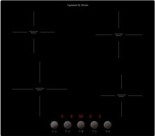 Индукционная варочная панель ZIGMUND & SHTAIN CI 45.6 B, независимая ...