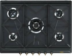 Газовая варочная панель SMEG SRV876AOGH, серый