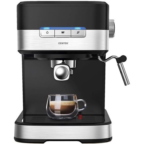 Кофеварка CENTEK CT-1171, рожковая, черный