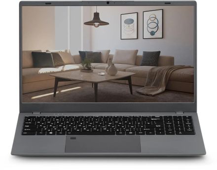 Ноутбук AZERTY Memoir AZ-1526, 15.6", IPS, Intel N95 1.7ГГц, 4-ядерный, 12ГБ LPDDR5, 256ГБ SSD,  Intel UHD Graphics, Windows 11 Pro, темно-серый [120-0558]