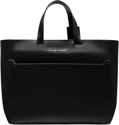 Деловая сумка Piquadro Blue Square, женская, кожа натуральная, черный [bd6680b2/n]