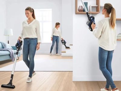 Вертикальный пылесос (handstick) Bosch Unlimited 6 BCS611P4A, черный ...