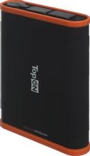 Изображение товара Внешний аккумулятор (Power Bank) TopON TOP-X50,  48000мAч,  черный/оранжевый [103001]
