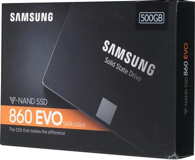 SSD Samsung 860 EVO MZ 76E500BW 500 2.5