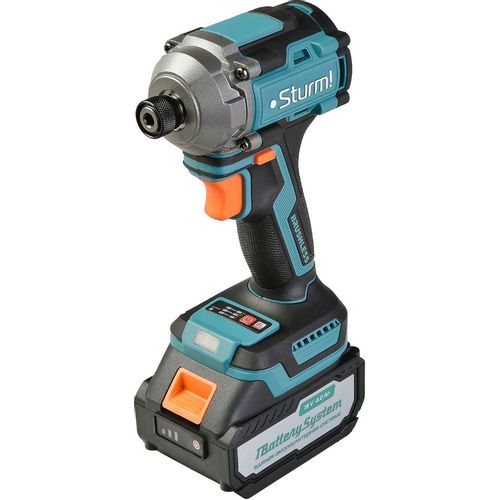 Ударный винтоверт STURM! CD250H, 4Ач, с одним аккумулятором