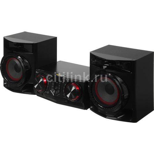 Музыкальный центр LG XBoom CJ44, 480Вт, Bluetooth, FM, USB, черный