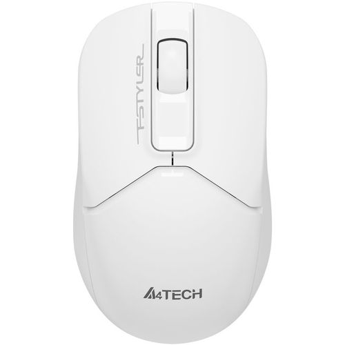 Мышь беспроводная A4TECH Fstyler FG12, радио, оптическая, USB, 1200dpi, белый [fg12 white]
