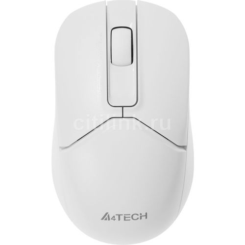Мышь беспроводная A4TECH Fstyler FG12, радио, оптическая, USB, 1200dpi, белый [fg12 white]