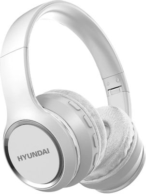 Наушники Hyundai H-HP103, Bluetooth, накладные, белый