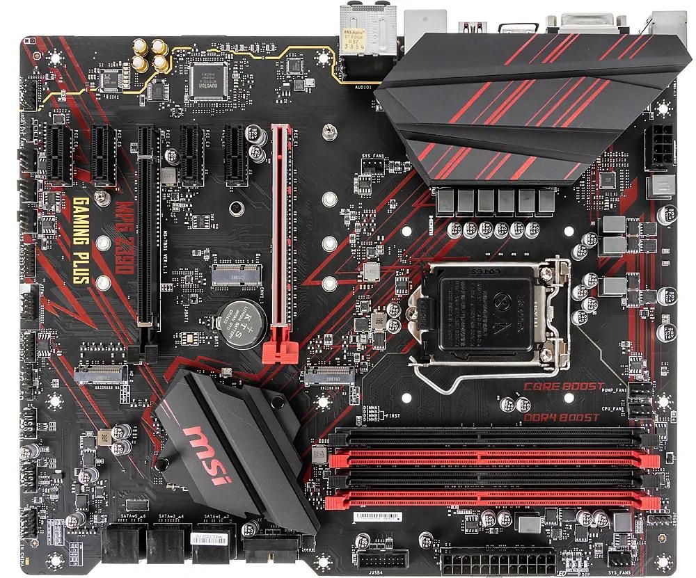 MSI MPG Z390 GAMING PLUS LGA 1151v2 Intel Z390 ATX Ret 1090483