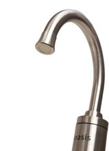 Водонагреватель OASIS KP-S,  проточный,  3.3кВт,  кран,  нержавеющая сталь