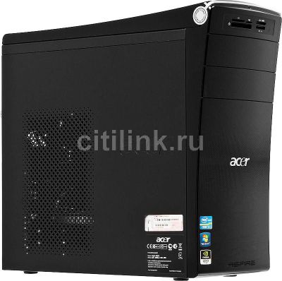 Компьютер Acer Aspire M3970, Intel Core i7 2600, DDR3 6ГБ, 1ТБ ...