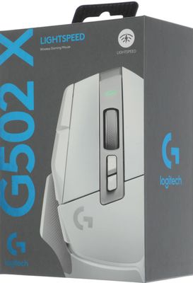 Мышь беспроводная Logitech G502 X Lightspeed, игровая, радио
