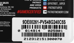 Оперативная память Patriot Viper Steel PVS48G240C5S DDR4 - 1x 8ГБ