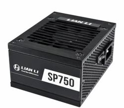 Изображение товара Блок питания Lian Li SP750,  750Вт,  80 PLUS GOLD,  92мм, черный, retail [g89.sp750b.00eu]