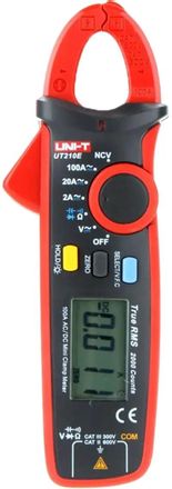Клещи токоизмерительные UNI-T UT210E, измер.ток: переменный/постоянный