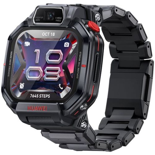 Смарт-часы Huawei Watch Kids X1 Pro DoraP-L10, 1.82", с SIM, черный