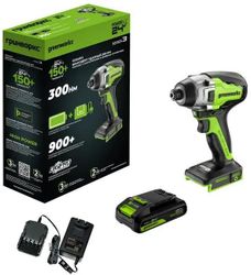 Ударный винтоверт GREENWORKS GD24ID3, 2Ач