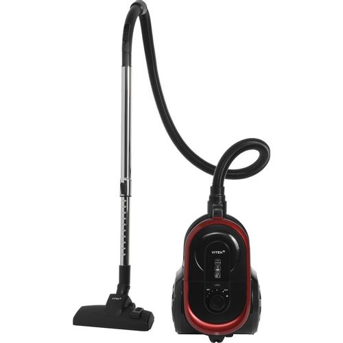 Пылесос Vitek VT-CV1880, 2000Вт, черный/красный