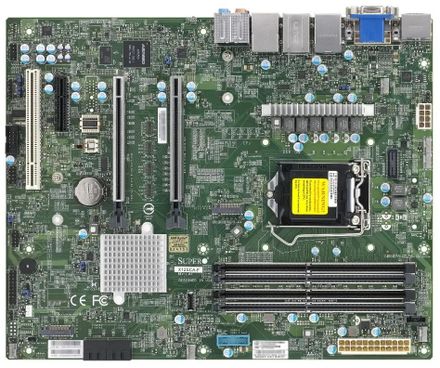 Серверная материнская плата Supermicro MBD-X12SCA-F-B, bulk