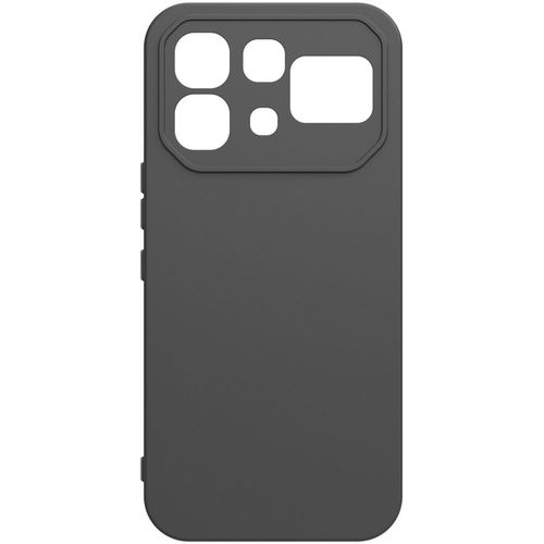 Чехол (клип-кейс) BORASCO Silicone Case, для Infinix Note 60 Pro 5G, черный [76687]
