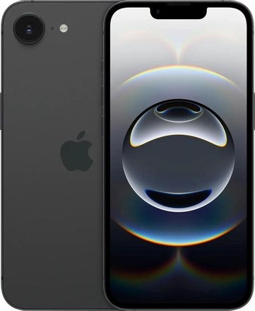 Смартфон Apple iPhone 16e 128Gb, 6.1", OLED, 60Гц, nano SIM + eSIM, черный