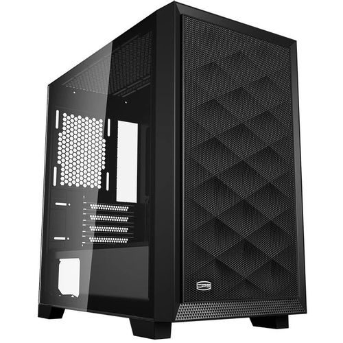 Корпус mATX PCCOOLER C3 D310, Mini-Tower, без БП, черный [c3d310-bkp0-gl]