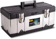 Изображение товара Ящик для инструментов Deli DL432020, серебристый