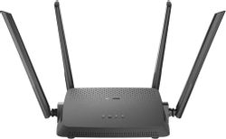 Wi-Fi роутер D-Link DIR-825/RU/R7, Wi-Fi 5, AC1200, 4 LAN, черный