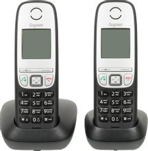 Отзывы на Радиотелефон Gigaset A415 DUO RUS, черный [l36852-h2505-s301 ...