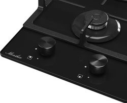 Газовая варочная панель MONSHER Hi-tech MGG 33 Noir, черный