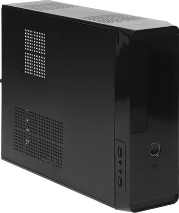 Корпус mATX EXEGATE MI-209-M400, Desktop, 400Вт,  черный [ex268700rus]