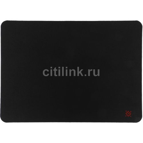 Коврик для мыши Defender Black (M) черный, каучук + ткань, 350х250х3мм [50017]